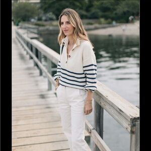 Able Jess Kirby Marin Sweater Striped Knit